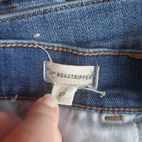 Madewell 10" High-Rise Roadtripper Jeans in Ridgefield Wash: Zip-Front Edition - Picture 5 of 16